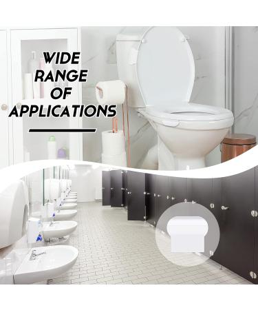 9 Pcs Toilet Seat Lifter Handle - White | Bathroom Accessories for Home, Travel, Office, Hotel - Buy Online on GoSupps.com