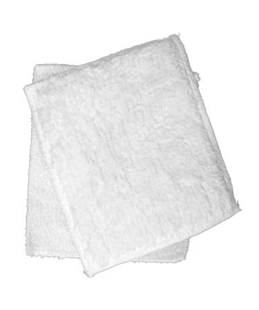 White Shrubbie Towel Washcloth