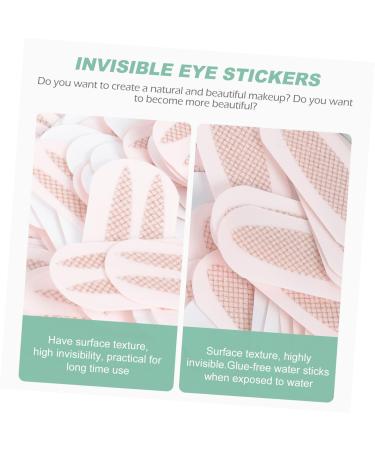 Beavorty 200 Pairs Double Eyelid Sticker Invisible Double Eyelid Sticker Makeup Stickers Mesh Tape Double Eyelid Stickers Double- Eyelid Pastes Makeup Eyelid Paste Eyelid Shaping Sticker - Buy Online on GoSupps.com