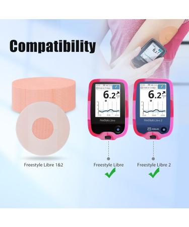 YOUSHARES Silicone Case for Libre 2 Reader - 20 Packs Waterproof Sensor Covers Anti-Drop & Scratch Protection (Pink & White - Buy Online on GoSupps.com