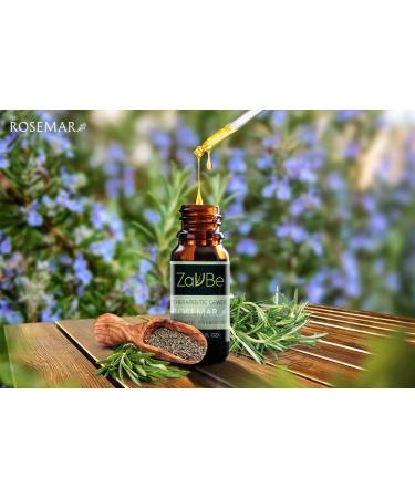 MABUA Rosemary Oil (Rosmarinus officinalis) 100% Pure Natural Therapeutic Grade 120 mL (4 oz) - Buy Online on GoSupps.com