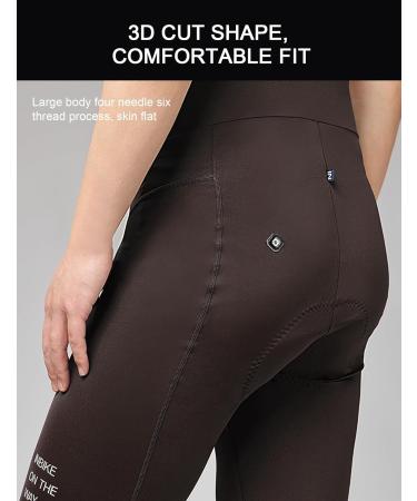Inbike Men's Summer Padded Bicycle Pants | Breathable Fast-Drying Bib Shorts with Seat Cushion for Cycling & Racing - Buy Online on GoSupps.com