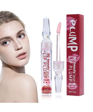 Rosixehird Shimmer 24K Moisturizing Lip Oil Ampoules - Moisturizing Lip Cream for Women and Girls - for Dry and Chapped Lips - Transparent Lip Gloss with Rosixehird