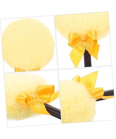 SOESFOUFU Makeup Blenders puff body brush lollipop shape makeup puff fragrance dusting makeup cleaner kids tools after-bath powders puff super soft long hair child big puff take a bath - Buy Online on GoSupps.com