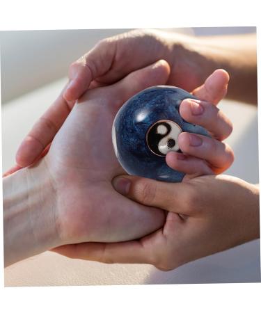 Tovinanna Hand Massage Balls Set - Red & Blue Chinese Baoding Balls for Wellness Gymnastics Training & Healthcare - Ideal Gift for Relaxation - Buy Online on GoSupps.com