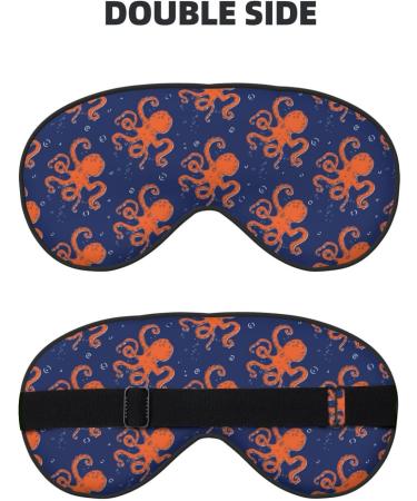 Octopus Sleep Mask | Adjustable Double-Sided Eye Mask - Soft Sleep Covers for Perfect Shading & Reduced Eye Edema - Buy Online on GoSupps.com