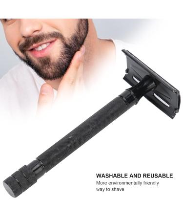 Ankroyu Portable Long Handle Double Edge Razor - 5 Blade Hair Trimmer for Face & Body - Premium Shaving Solution for All Skin Types - Buy Online on GoSupps.com