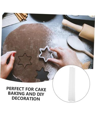 STOBOK Cake Stencil 2pcs Handmade Soap Sandwich The Cat Silica Gel Trinkets White Chocolate Molds Whitex2pcs 32.1X5.3cmx2pcs - Buy Online on GoSupps.com