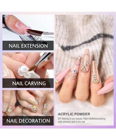 Nude Long-Lasting Clear Acrylic Powder for Nail Extensions - Professional Supplies (120G) - Buy Online on GoSupps.com