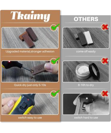 Laminate Floor Repair Kit - 11 Color Wood Vinyl Touch Up Marker & Heat Pen for Scratches Stains Cracks Holes - Ideal for Doors Cabinets Tables - Buy Online on GoSupps.com