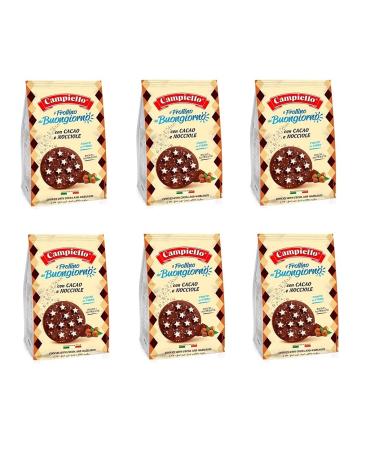 Campiello Campiello Il Frollino del Buongiorno with cocoa and hazelnuts Shortbread with Cocoa and Hazelnut 350g Cookies 100% Italian 350g