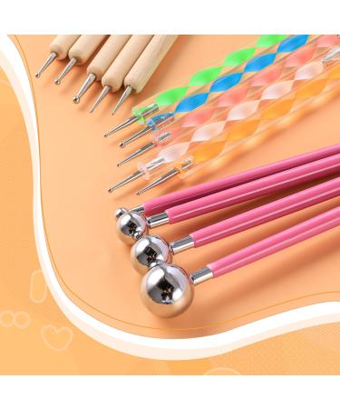 14-Piece Dotting Tools Set for Nail Art & Stone Painting | Precision Puncture Tools for Pottery & Crafting - Buy Online on GoSupps.com