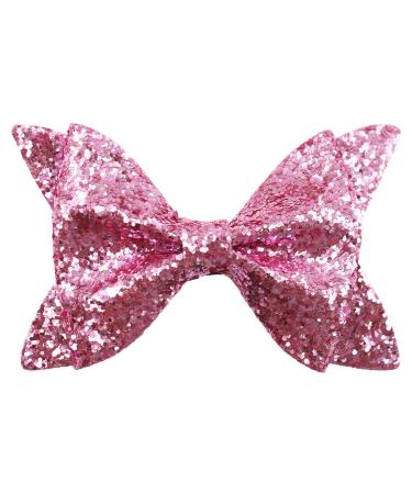 DeD 30 Pieces 4.5 Inch Glitter Hair Bows Clips for Girls - Sparkly Sequins Alligator Clips (15 Pair) - Perfect for Baby Girls, Teens, and Toddlers - Buy Online on GoSupps.com