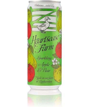 Heartsease Farm Sparkling Apple & Pear 12 x 330ml - Buy Online on GoSupps.com