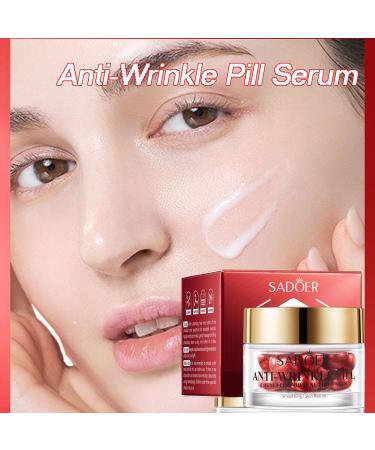 Anti-Wrinkle Pill Serum & Essential Oil - Firming Lifting Anti-Aging Capsules for Delicate Skin | Shop Internationally - Buy Online on GoSupps.com