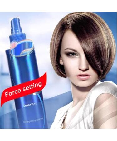 Powerful Glamorous Hair Styling Gel Spray Spray Gel For Hair Moisturising Styling Spray Hairspray Curl-Defining Leave-In Hair Styling Mist Fast Create Glamour Hairstyle (250ML Shiny Hold) 8.45 Fl Oz (Pack of 1) Shiny Hold - Buy Online on GoSupps.com