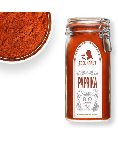 Buy Organic Sweet Paprika 125g - Premium Noble Herb - 100% Natural Additive-Free Paprikapulver | International Shipping Available - Buy Online on GoSupps.com