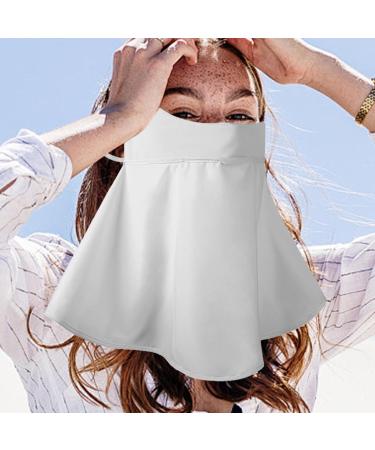 Women s Sun Protection Face Cover - Soft Washable Halstuc Gray Scarf for Ultimate UV Shielding - Buy Online on GoSupps.com