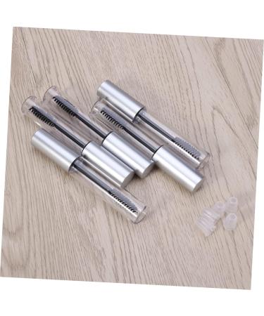 Healvian 10 Pcs Eyelash Cream Bottle Clear Mascara for Eyelashes Clear Lash Mascara Eyelash Brush Tube Silver 1 g (Pack of 1) Silverx2pcs - Buy Online on GoSupps.com
