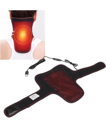 Neck Heating Pad - Far Infrared Cervical Spine Belt for Home & Car | Multimodal Heating Massage - Buy Online on GoSupps.com
