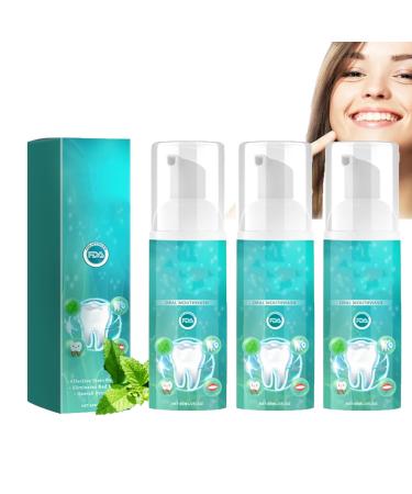 Furzero Smartsmile mouthwash Furzero Smartsmile Oral Mouthwash 60ml of mouthwash for teeth - loosens all oral problems helps with fresh breath Teeth Total Care Mundsinung (3PC)