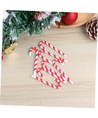 jojofuny 200 Pcs Christmas Table Decorations Candy Canes Christmas Pendant Lollipop Accessories Drop of Water As Shownx4pcs 6.5cmx4pcs - Buy Online on GoSupps.com