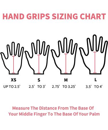 Gymnastics Hand Grips Wristbands for Girls Kids Youth Large Black&Wristbands - Buy Online on GoSupps.com