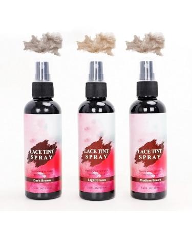 2x Colorful Lace Enhancer Spray for 100ml Brown - Buy Online on GoSupps.com