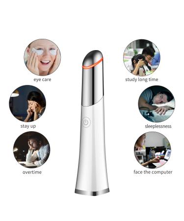 LANDWIND Eye Massager: 42 Heated Facial Massager for Dark Circle Removal, Puffy Eyes, and Eye Bags - Buy Online on GoSupps.com