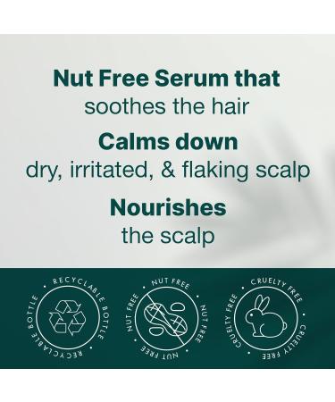 Alodia Soothe Hair & Scalp Herbal Infusion - 2 oz Leave-on Scalp Oil Serum for Dry Irritated Scalps with Chamomile & Jojoba Oils - Nut-free - Buy Online on GoSupps.com