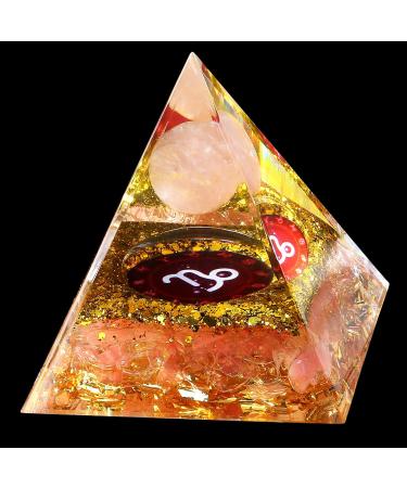 XIANNVXI Capricorn Tower Healing Crystals Tower Crystal Tower for Positve Energy Capricorn Gifts for Women Men Orgone Tower Spiritual Gifts for Healing Meditation Reki Bring Luck D - Capricorn