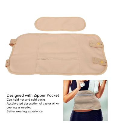 Organic Reusable Oil Pack Set for Liver Detox Insomnia Relief & Inflammation - Best International Shipping - Buy Online on GoSupps.com