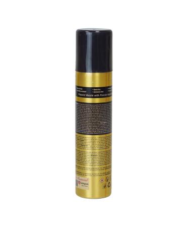 Tinted Color Temporary Hair Color Spray - 3.38oz Natural Black Perfect Gray Coverage Root Touch Up Quick Dry Humidity-Resistant & Jojoba Oil for Moisture - Buy Online on GoSupps.com