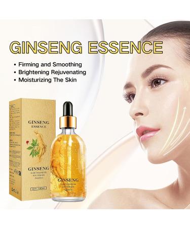 Ginseng Serum 100 Ml Ginseng Polypeptide Anti-Ageing Essence Ginseng Extract Essence oil Ginseng Anti-Wrinkle Serum Anti Aging Serum for Face Reduce Fine Lines & Wrinkles Hydrate & Moisturise - Buy Online on GoSupps.com