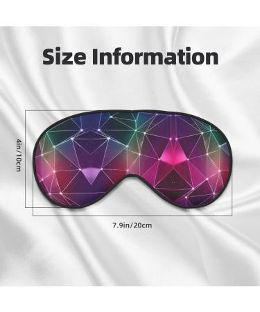 Red Galaxy Constellation Sleep Mask | Adjustable & Breathable Eye Mask for Comfortable Sleep - International Shipping Available - Buy Online on GoSupps.com