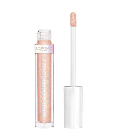 L'Or al Paris Brilliant Eyes Shimmer Liquid Eye Shadow Makeup  Diamond Drop  0.1 oz. Diamond Deep 0.1 Fl Oz (Pack of 1)