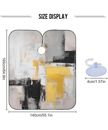 Waterproof Barber Cape - Cheetah Haircut Bib for Men & Women | Art Pattern 1 Hair Cutting Cape - Buy Online on GoSupps.com