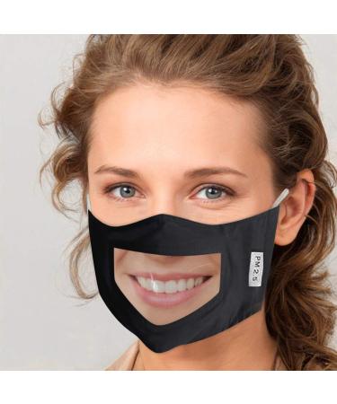 Ruitotp 10PC Adult Protectors - Clearly Visible Expression Window for Deaf & Hard of Hearing | Multicolor Unisex - Buy Online on GoSupps.com