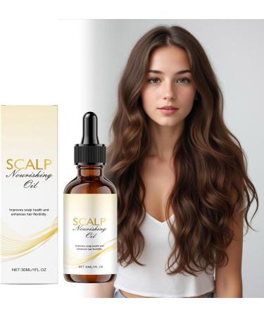  WJnflQN Natural Fortifying Hair Oil - 30ml Moisturizing Treatment for Fine Damaged Hair | Fast Absorbing Repairing Treatment for Women with Damaged Fine Curly Short and Long Hair - Morning - Buy Online on GoSupps.com