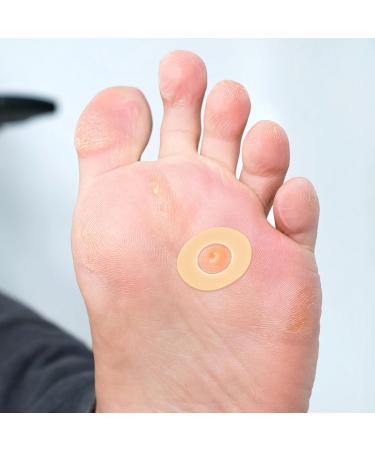 Beavorty 45Pcs Callus Cushions Self Adhesive Callus Cushions Round Foam Padding Oval Shaped Cushion Corn Pads Toe and Foot Protectors for Men Women size 2 - Buy Online on GoSupps.com