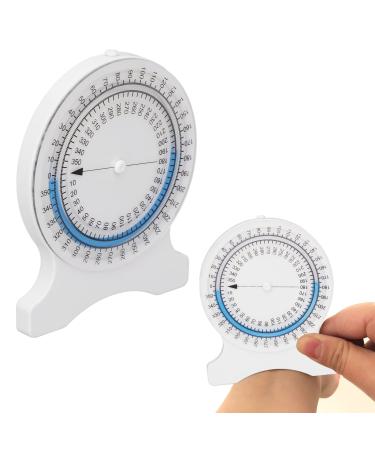 QSTNXB Bubble Inclinometer, Accurate Measurement Physical Therapy Inclinometer, Good Sealing Professional Read Range of Motion Test, for Students Professionals