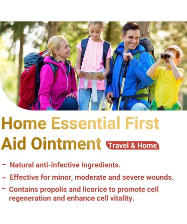 iShanCare Advanced Wound Healing Ointment Accelerates Recovery of Cuts Scrapes Bed Sores and Abrasions Creates a Protective Barrier to Guard Against Infection Natural Skin Repair Formula 1.76 oz 1.7 Ounce - Buy Online on GoSupps.com