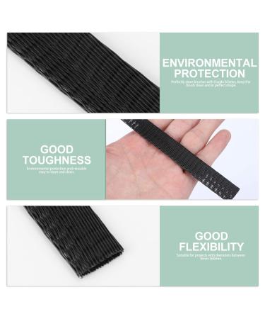 Frcolor 50pcs Makeup Brush Mesh Cover - Protective Net Sleeve Guards for Cosmetics (Black) | International Shipping - Buy Online on GoSupps.com