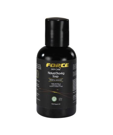 Natural Shaving Gel - Organic Moisturizing Blend with Warm & Woody Fragrance | International Shipping - Buy Online on GoSupps.com