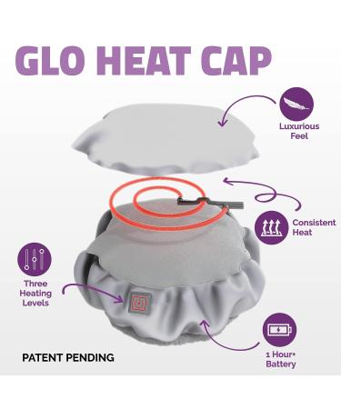 GLO Heat Cap in Space Gray - Ultimate Hair Treatment for Home Spa Experience - Buy Online on GoSupps.com