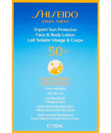 Shiseido Expert Sun Protector Lotion with SPF50+ 150 ml - Buy Online on GoSupps.com