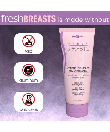 Fresh Breasts & Fresh Butt Anti-Chafing Duo - Women s Comfort Deodorant Lotion & Body Powder Set Aluminum & Talc-Free - Buy Online on GoSupps.com
