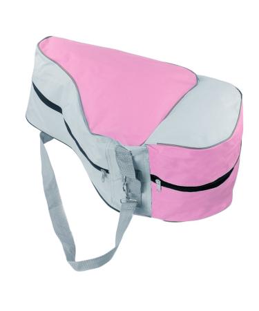 CTK Premium Skate Bag-Waterproof Skate Tote with Adjustable Shoulder Straps pink