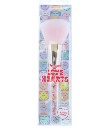 Vegan Friendly Love Hearts Filled Powder Brush - Eco-Friendly Makeup Tool for Flawless Application - Buy Online on GoSupps.com