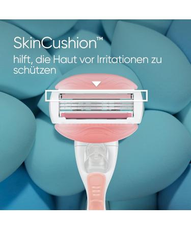 Buy Gillette Venus Comfortglide Spa Breeze Razor Blades for Women - 4 Replacement Blades + Handle - International Shipping Available - Buy Online on GoSupps.com
